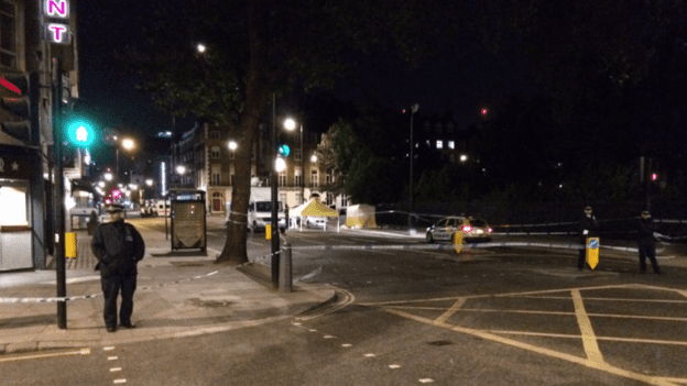 London Knife attack killes one and injures five