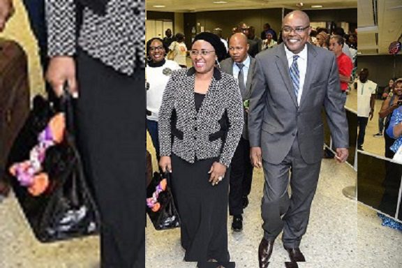 Aisha shows off 105000 Hermes bag
