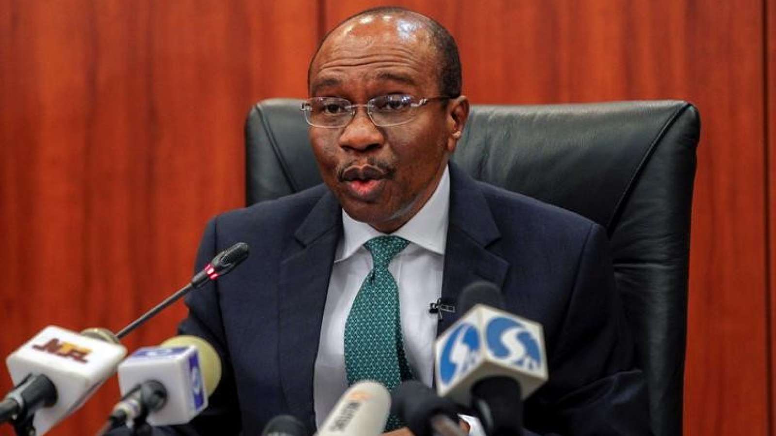 Central Bank of Nigeria CBN Governor Godwin Emefiele