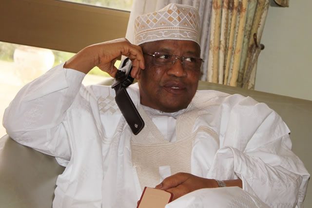 Ex military president Gen Ibrahim Badamasi Babangida