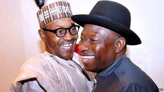 Goodluck Jonathan and PMB