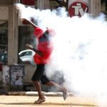 Zimbabwe Police use tear gas