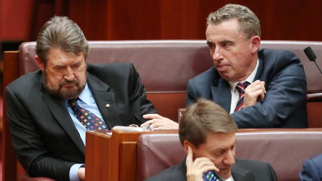 Australian Senator caught napping