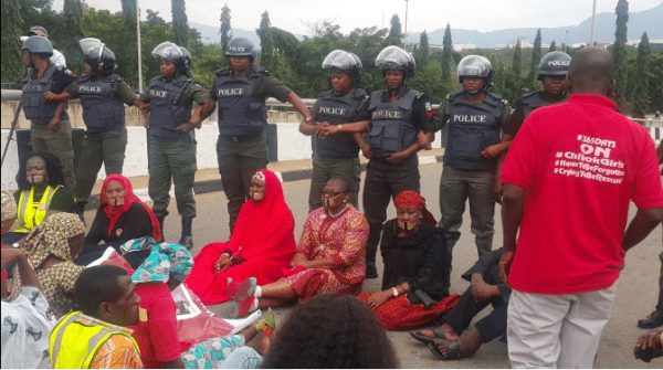 BBOG Protesters Blocked by Police