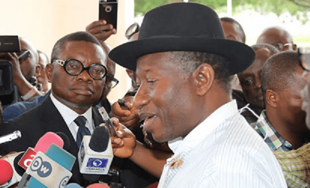 Dr Goodluck Ebele Jonathan at Aso Rock