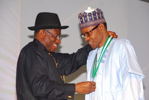 Buhari and Jonathan 9News Nigeria