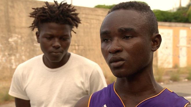 Nigerian migrants to Europe