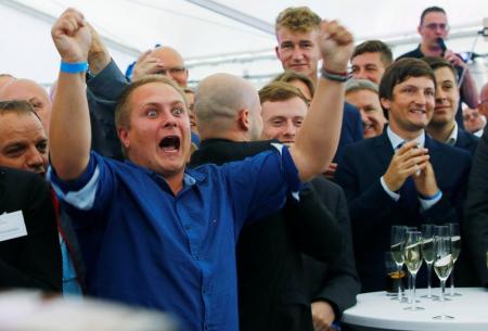 German anti immigrant party beats Merkel in her home district