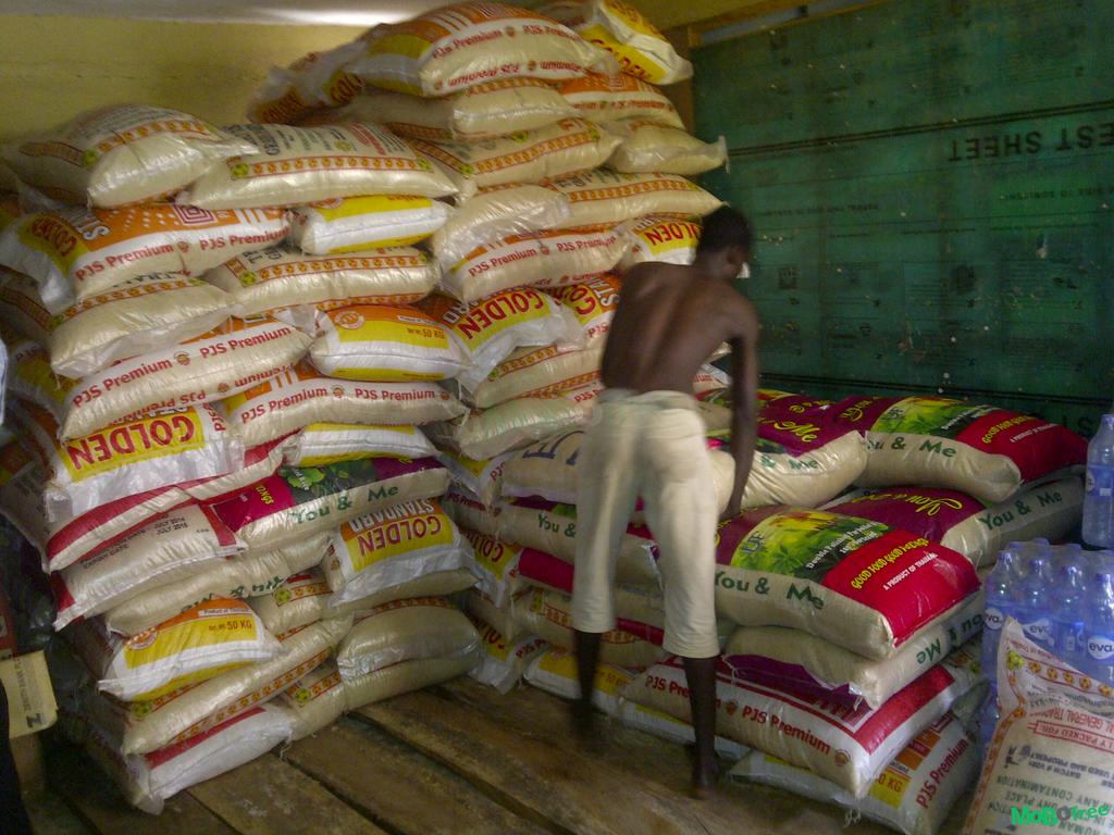 Bags of rice