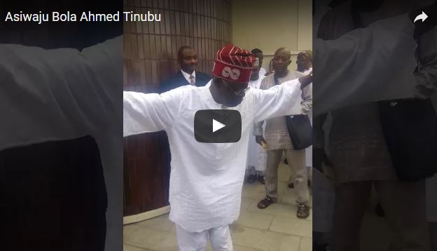 Bola Tinubu Sallah dance