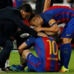 Lionel Messi ruled out for three weeks due to injury