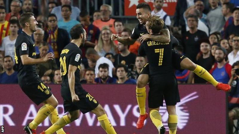 Barcelona 1 1 Atletico Madrid