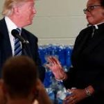 Pastor interrupts Trump to stop him from attacking Clinton in church