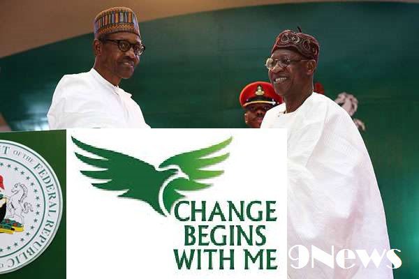 Lai Mohammed and Buhari Launch Change Begins with me