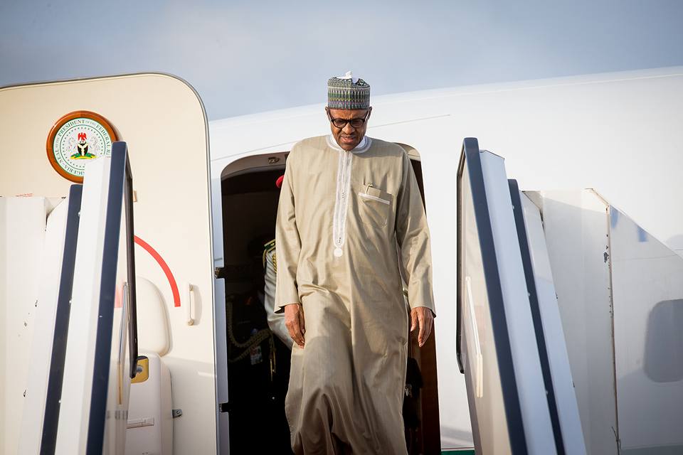 Buhari arrives U.S. for UN General Assembly