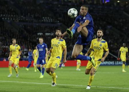 Slimani scores again as Leicester beat Porto
