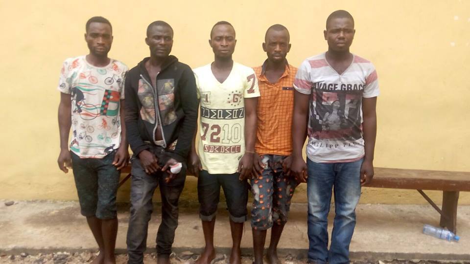 Suspected kidnappers Lagos state