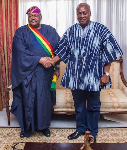 Ghana gives Adenuga highest honour