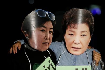 Woman at centre of South Korea political crisis appears at prosecutors office