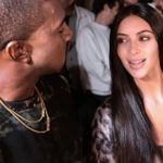 Kanye West and Kim Kardashian