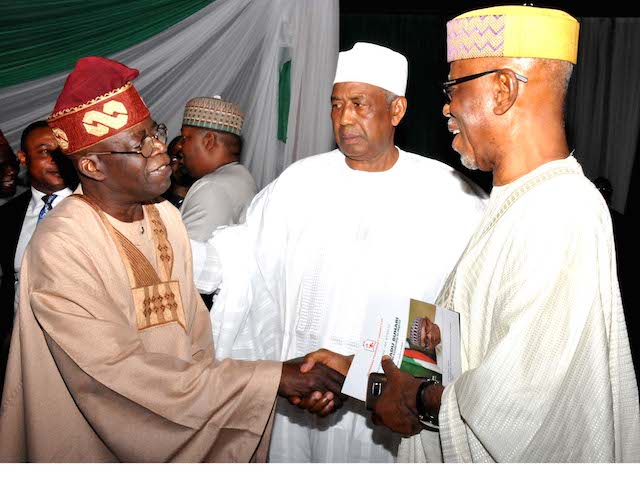 Tinubu Oyegun meet face to face