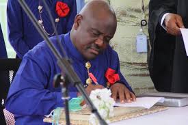 Governor Wike of River state