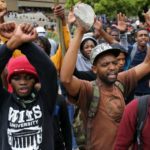Protesters and police clash at South African student demonstration