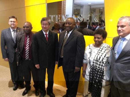South Africas probe of finance minister must not scare investors deputy president