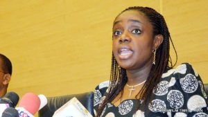 PIC.10. MINISTER OF FINANCE HOLDS NEWS CONFERENCE ON STATE OF THE ECONOMY IN ABUJA