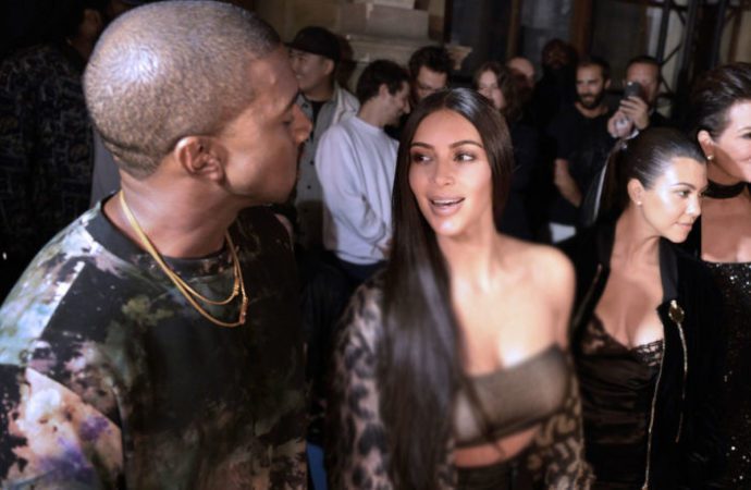 Kanye West and Kim Kardashian 1
