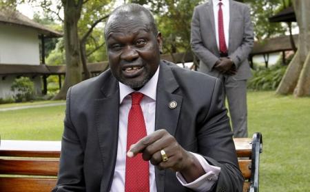 South Sudan opposition leader in South Africa for treatment spokesman