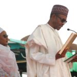 Aisha Buhari and Husband Buhari