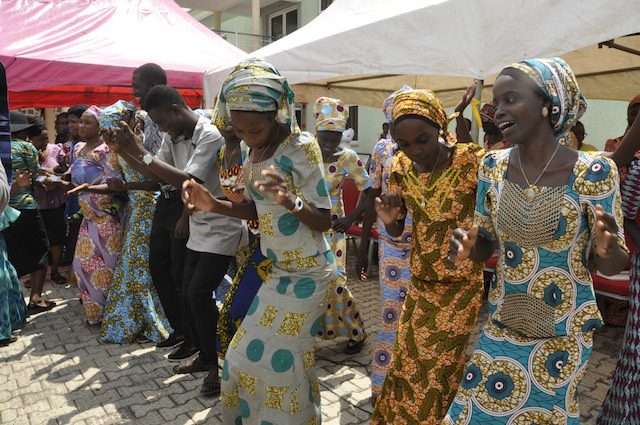 Church Thanksgiving Service held as 21 Chibok girls reunite with families