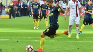 Mauro Icardi has spent three seasons at Inter Milan after signing from Sampdoria