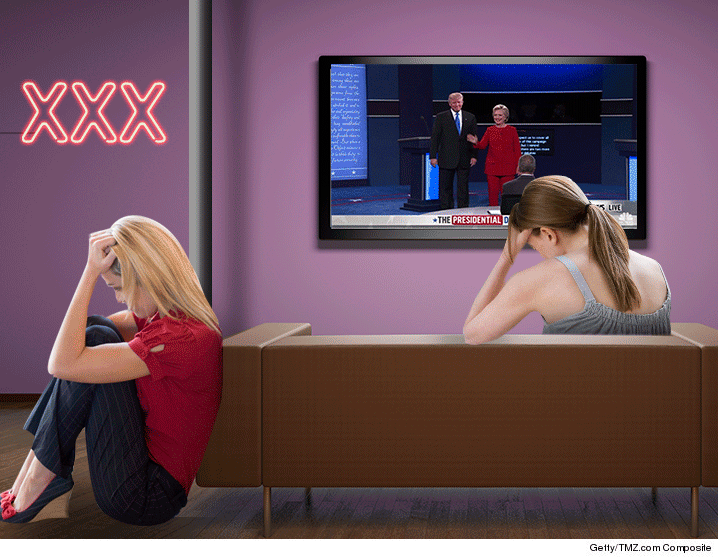 PRESIDENTIAL DEBATE Vegas sex industry takes a pounding