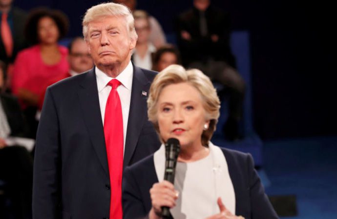 Donald Trump and Hillary Clinton