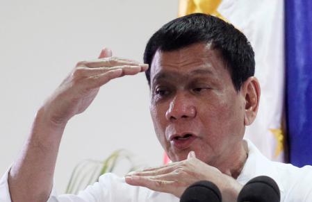 Philippines Duterte says God warned him off swearing