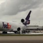 FedEx cargo plane burns at Fort Lauderdale airport