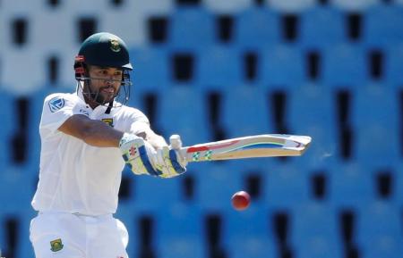 Duminy Elgar centuries put South Africa on top