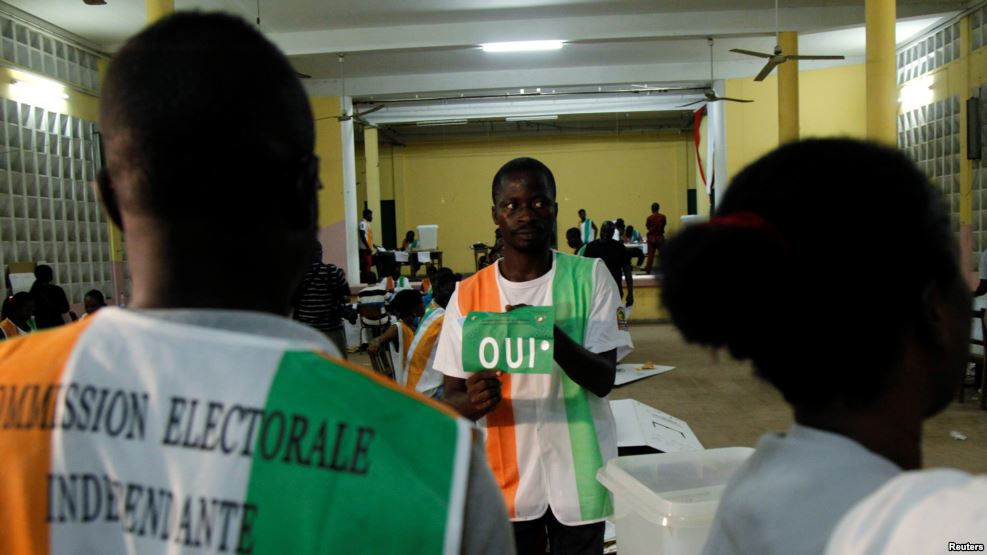 Ivory Coast Voters Approve New Constitution