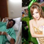 Thai model causes 9 car pile up accident