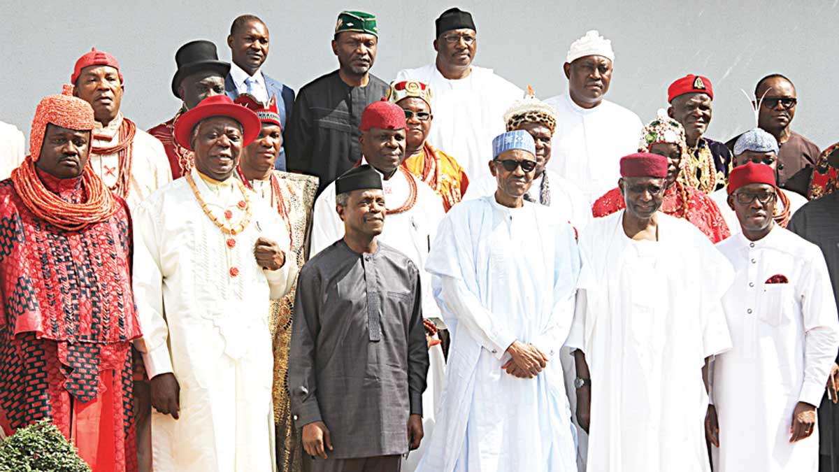 Niger Delta Leaders meet Buhari