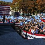 Clinton and Trump chase last minute support on U.S. election eve