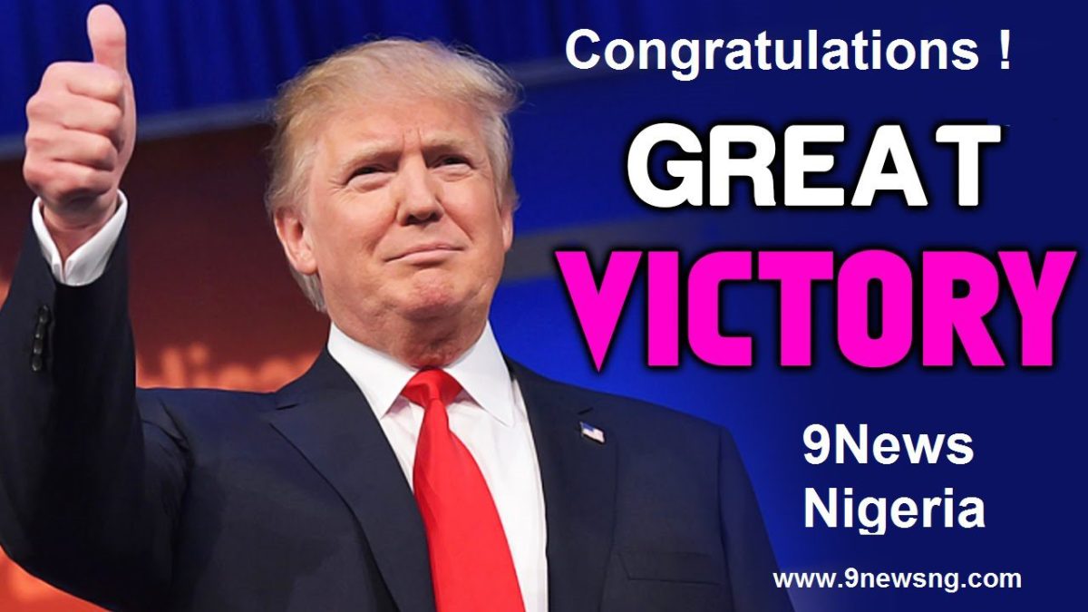 Donald Trump Wins US Presidential Election
