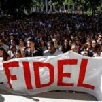 Leftist allies fly in to pay tribute to Cubas Castro at mass rally