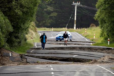 Utter devastation after major quake aftershocks hit New Zealand