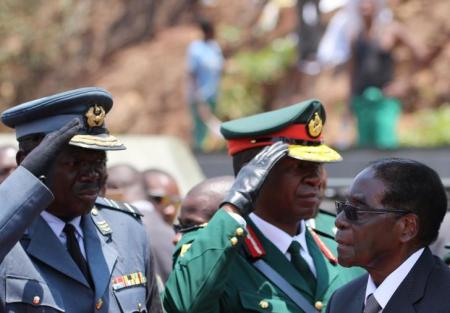 Mugabe Very Sick army chief says military has no role in selecting successor
