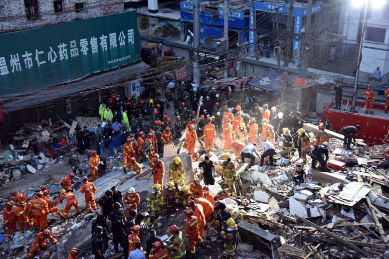 At least 40 dead in China construction accident