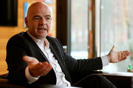 FIFAs Infantino wants video replays at 2018 World Cup