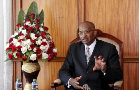Kenya Central Bank Governor Patrick Njoroge